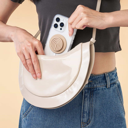 PopOut Latte Curves — MagSafe PopGrip - US 24901