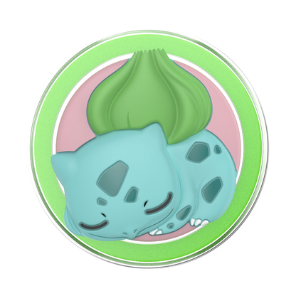 PopOut Sleepy Bulbasaur — MagSafe PopGrip - US 11034