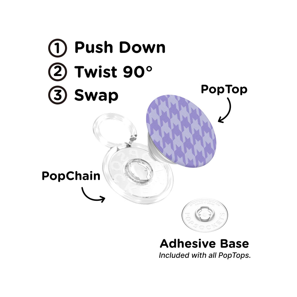 Lilac Houndstooth — PopTop - US 54114