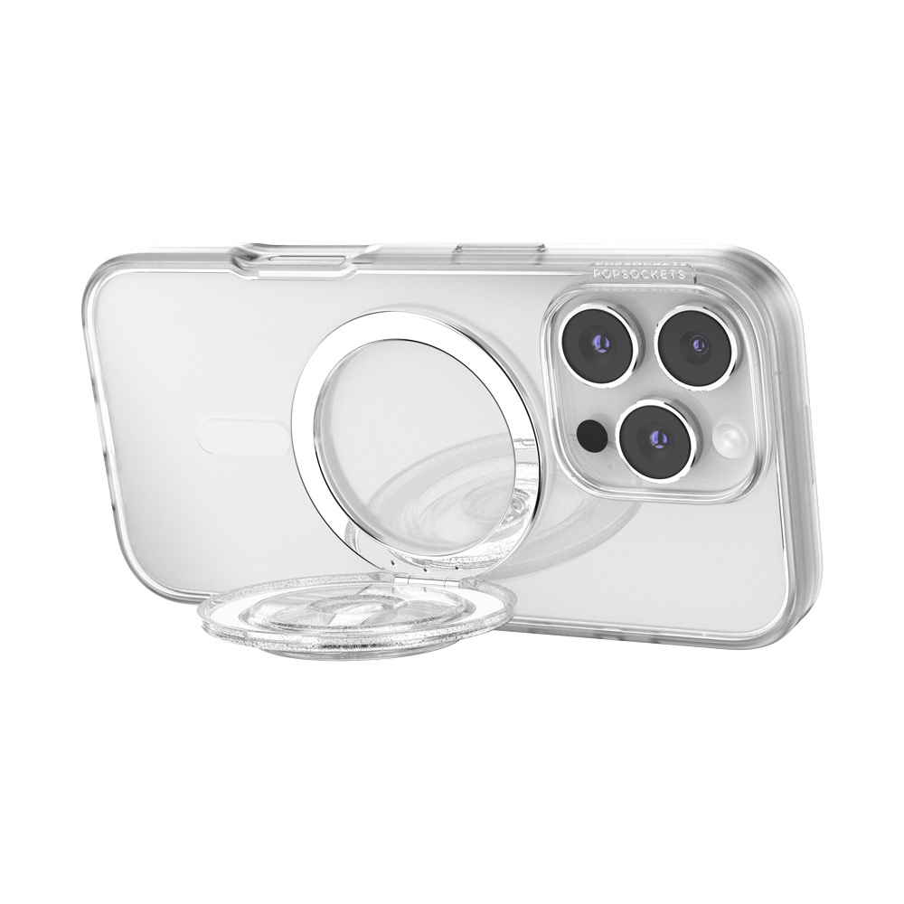 Clear Glitter — MagSafe Kick-Out Grip & Stand - US 84702