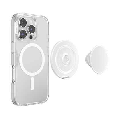 Glossy White — MagSafe Kick-Out Grip & Stand - US 72092