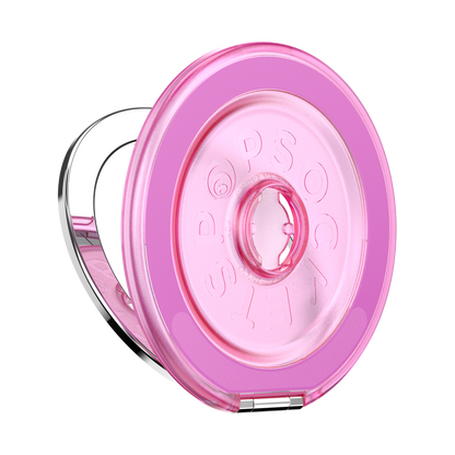 Translucent Baby Pink — MagSafe Kick-Out Grip & Stand - US 97687