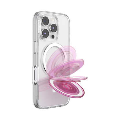 Translucent Baby Pink — MagSafe Kick-Out Grip & Stand - US 97687