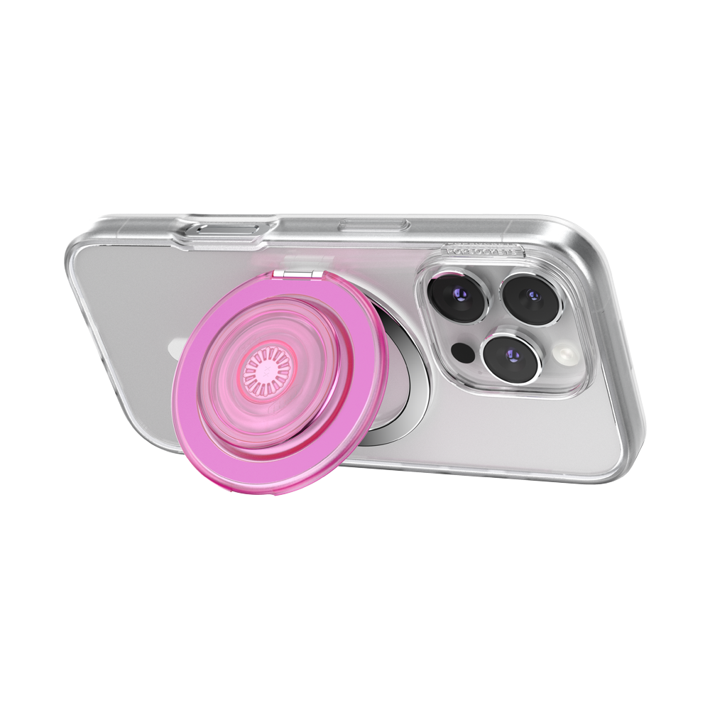 Translucent Baby Pink — MagSafe Kick-Out Grip & Stand - US 97687