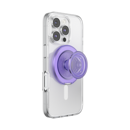 Translucent Dusty Purple — MagSafe Kick-Out Grip & Stand - US 77390