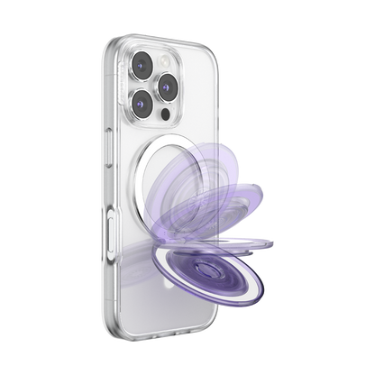 Translucent Dusty Purple — MagSafe Kick-Out Grip & Stand - US 84035