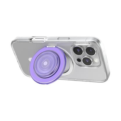 Translucent Dusty Purple — MagSafe Kick-Out Grip & Stand - US 08535