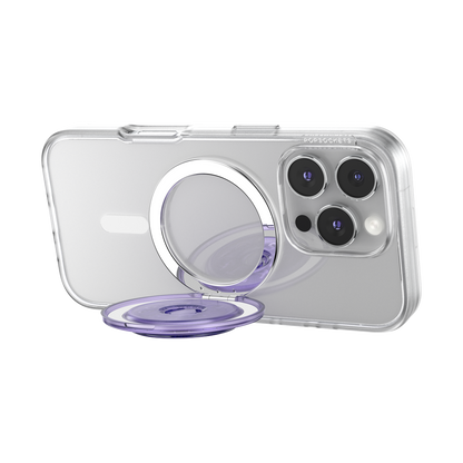 Translucent Dusty Purple — MagSafe Kick-Out Grip & Stand - US 08535