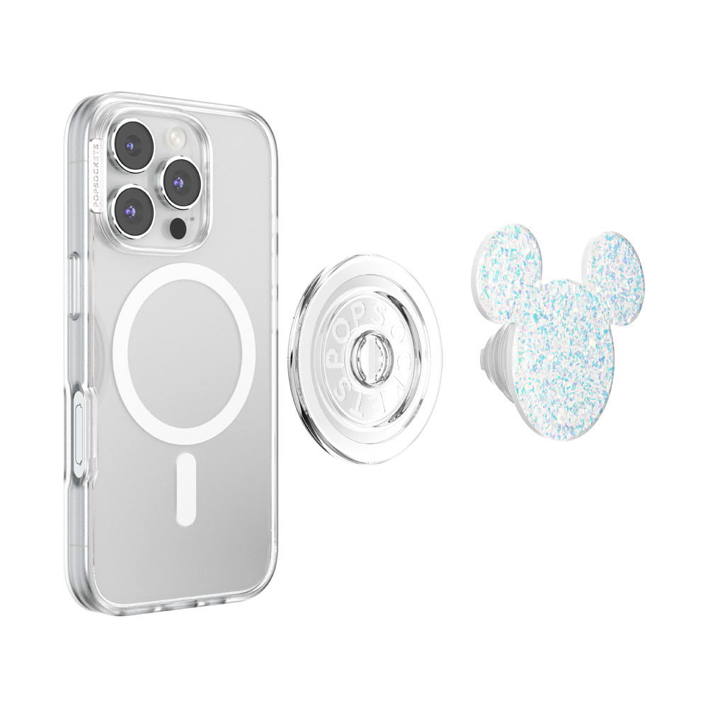 Earridescent Mickey White — MagSafe PopGrip - US 17333