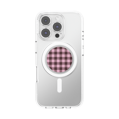 Black Cherry Gingham — MagSafe PopGrip - US 66672