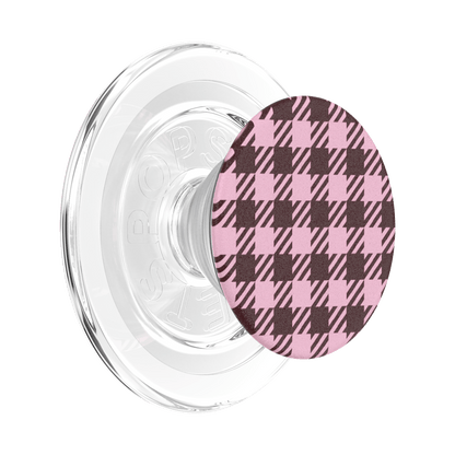 Black Cherry Gingham — MagSafe PopGrip - US 77096