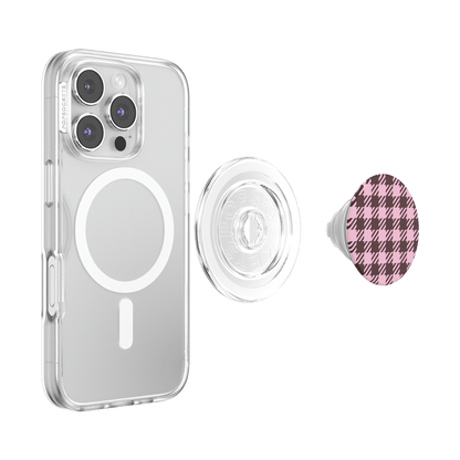 Black Cherry Gingham — MagSafe PopGrip - US 32991