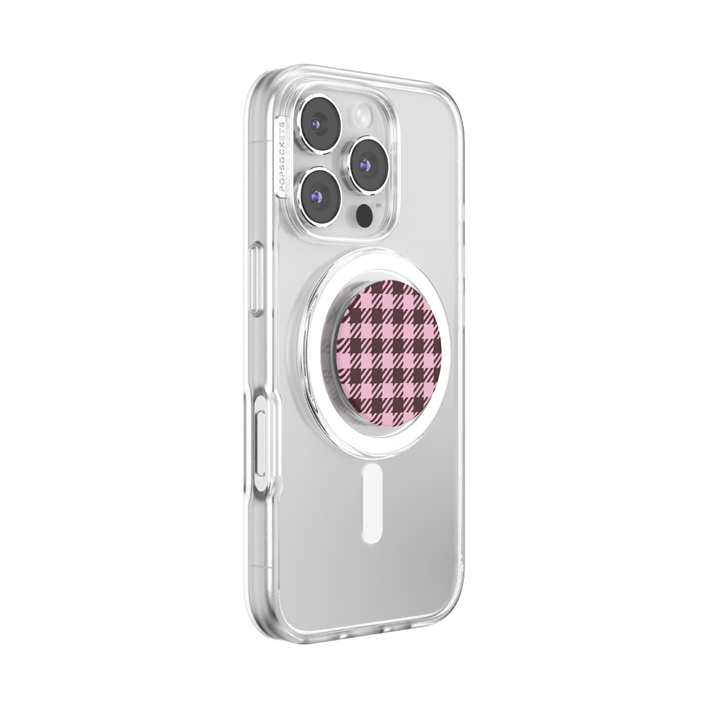 Black Cherry Gingham — MagSafe PopGrip - US 77096
