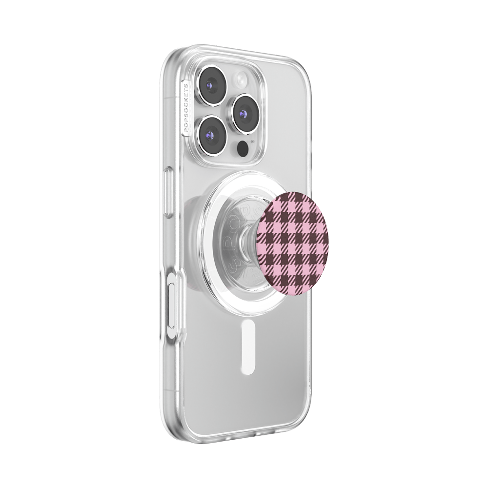 Black Cherry Gingham — MagSafe PopGrip - US 32991