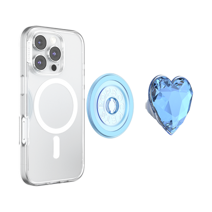 Crystal Heart Frost —  MagSafe PopGrip - US 37475