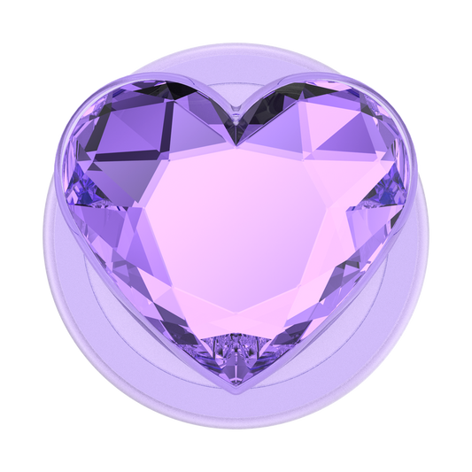 Crystal Heart Lavender —  MagSafe PopGrip - US 82984