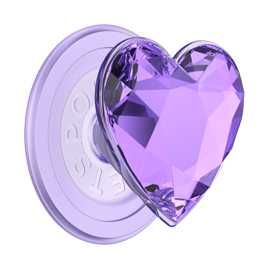 Crystal Heart Lavender —  MagSafe PopGrip - US 14569