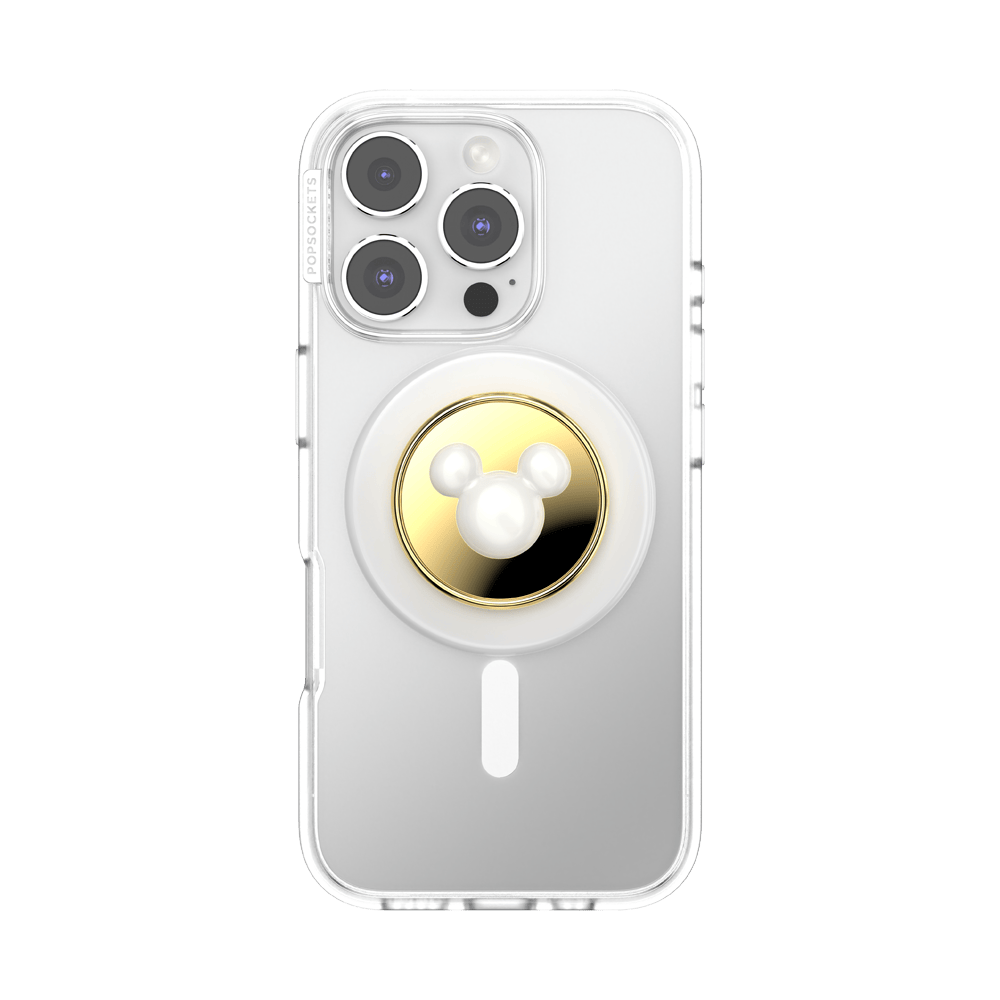 Enamel Pearl Mickey — MagSafe PopGrip - US 24685