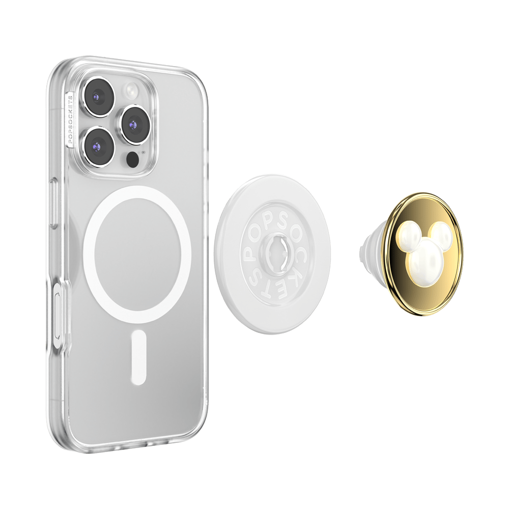 Enamel Pearl Mickey — MagSafe PopGrip - US 25578