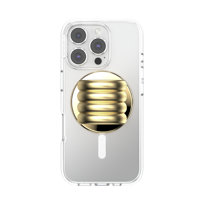 Enamel Puffy Stack Gold —  MagSafe PopGrip - US 18174