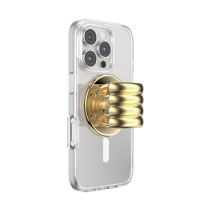 Enamel Puffy Stack Gold —  MagSafe PopGrip - US 92720