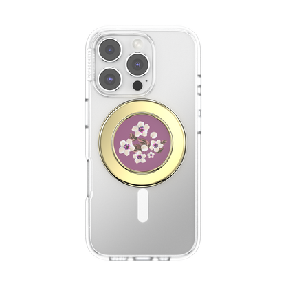 Enamel Floral Mauve — MagSafe PopGrip - US 57662