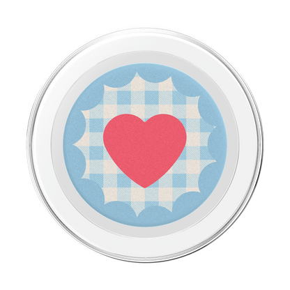 Gingham Heart —  MagSafe PopGrip - US 64286