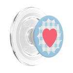 Gingham Heart —  MagSafe PopGrip - US 17148