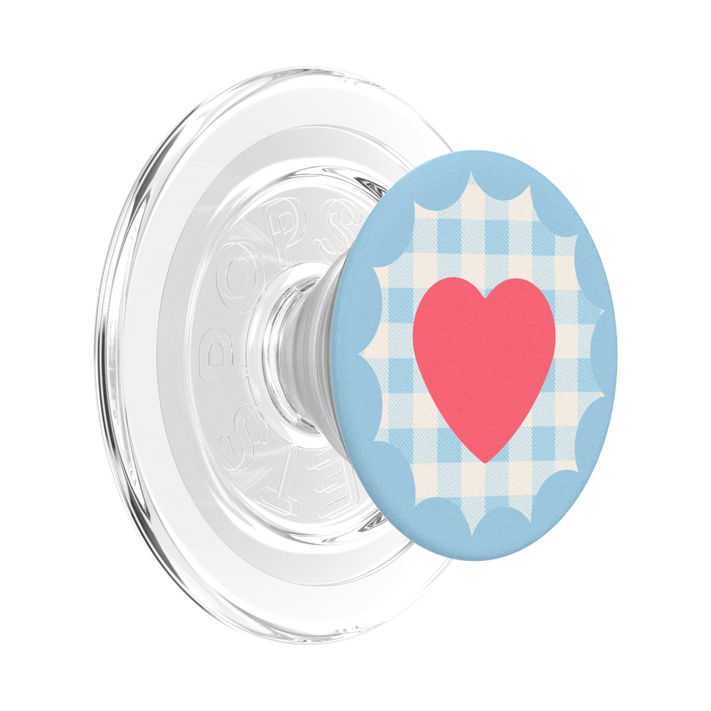 Gingham Heart —  MagSafe PopGrip - US 43553