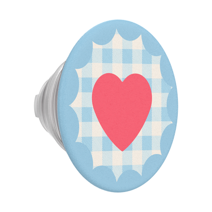 Gingham Heart —  MagSafe PopGrip - US 81866
