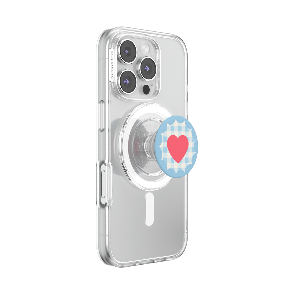Gingham Heart —  MagSafe PopGrip - US 43553
