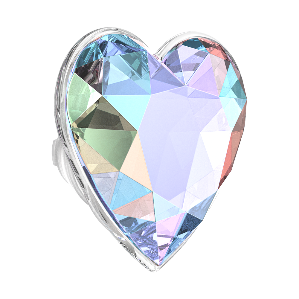 Iridescent Dichroic Heart — PopTop - US 04931