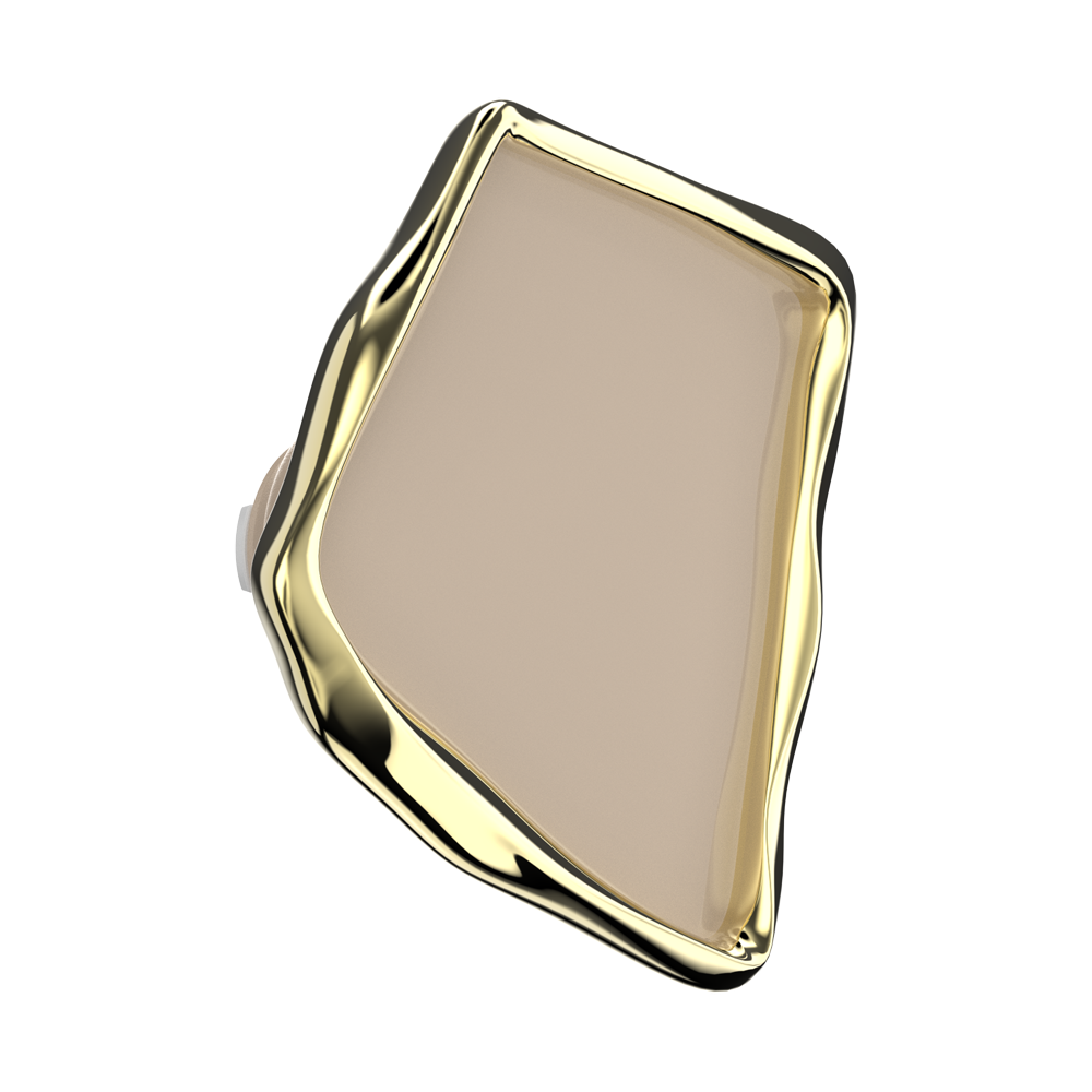 Enamel Latte Cut — PopTop - US 21166