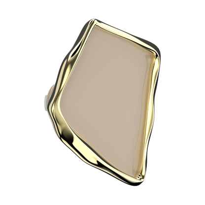 Enamel Latte Cut — PopTop - US 21166