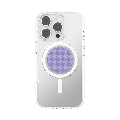 Lilac Houndstooth — MagSafe PopGrip - US 71156