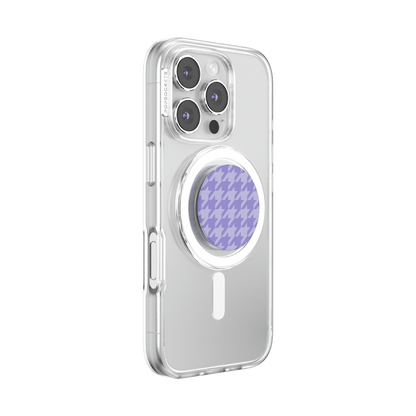 Lilac Houndstooth — MagSafe PopGrip - US 71156