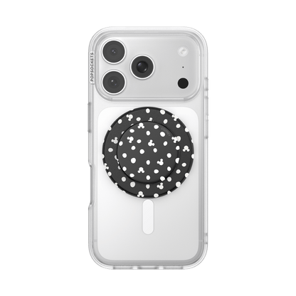 Mickey Polka Dot Black — MagSafe PopGrip - US 91886