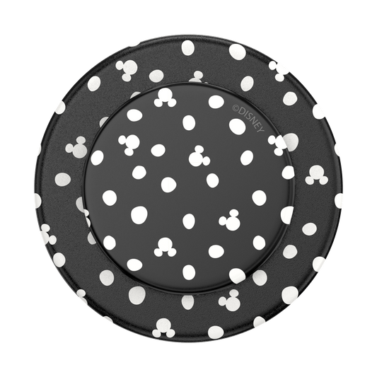 Mickey Polka Dot Black — MagSafe PopGrip - US 99937