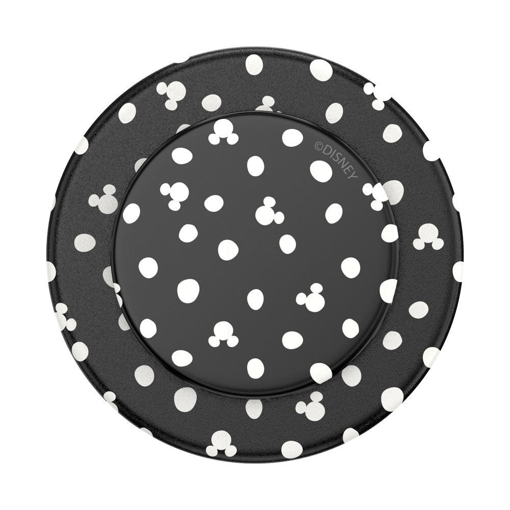 Mickey Polka Dot Black — MagSafe PopGrip - US 06947