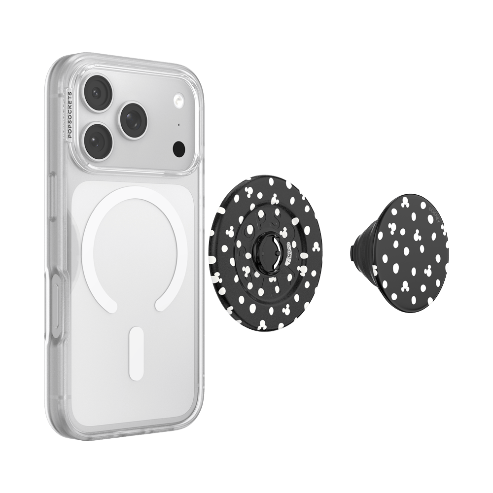 Mickey Polka Dot Black — MagSafe PopGrip - US 99937
