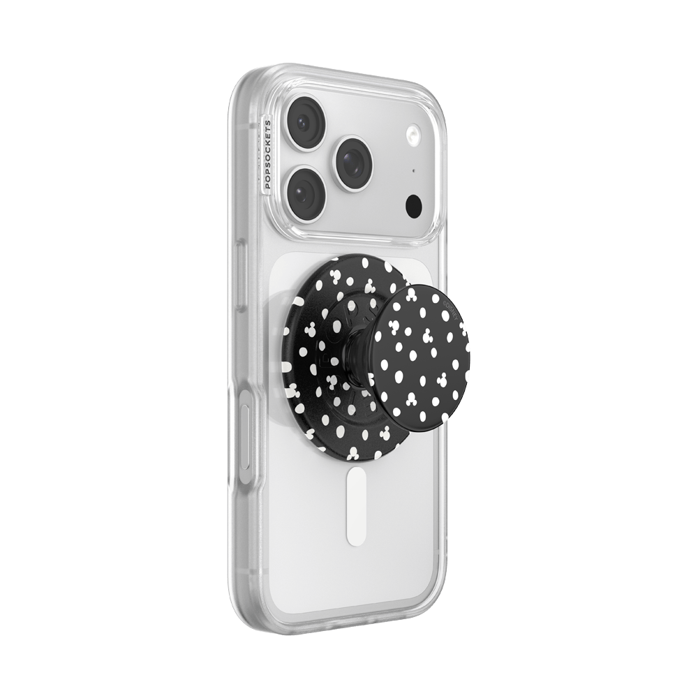 Mickey Polka Dot Black — MagSafe PopGrip - US 78067