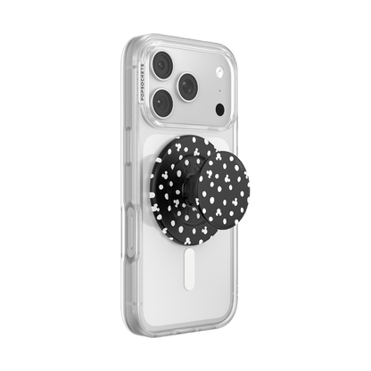 Mickey Polka Dot Black — MagSafe PopGrip - US 91886