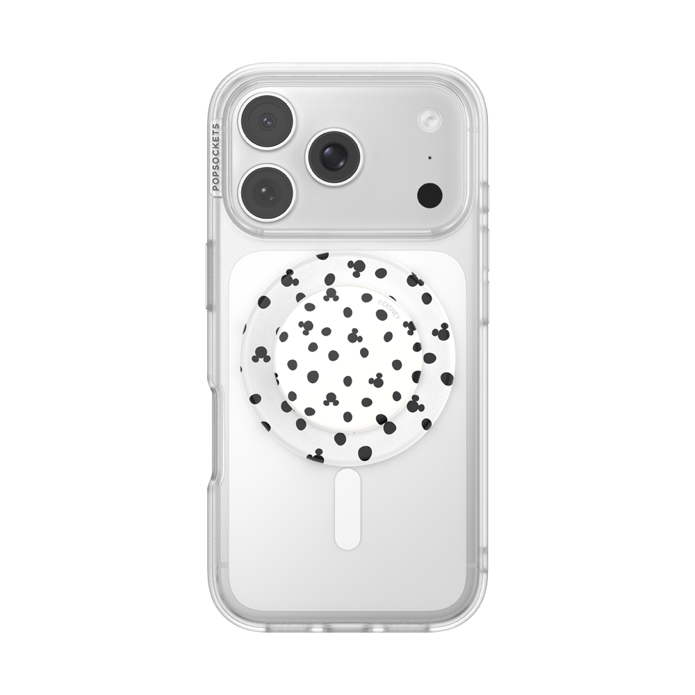 Mickey Polka Dot White — MagSafe PopGrip - US 23745