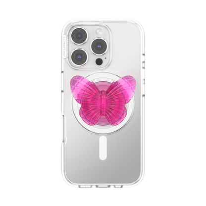 Molded Butterfly Magenta — MagSafe PopGrip - US 73187