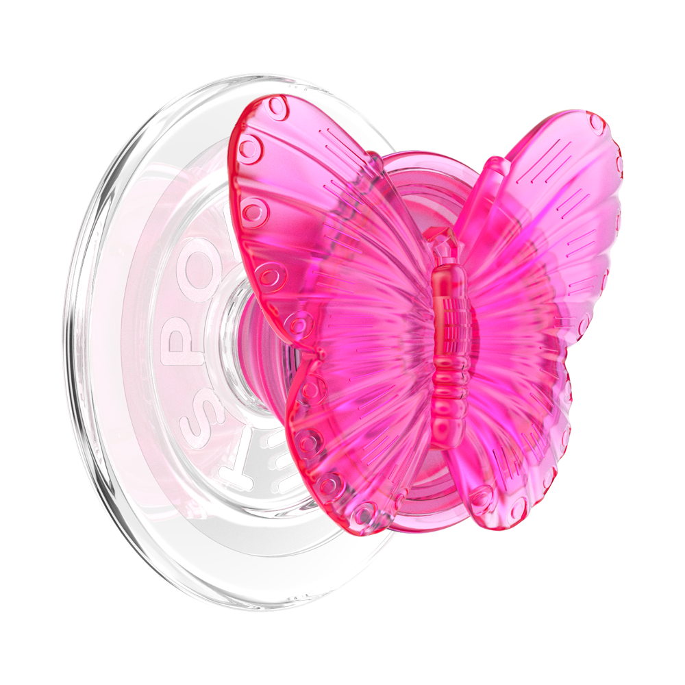 Molded Butterfly Magenta — MagSafe PopGrip - US 51445