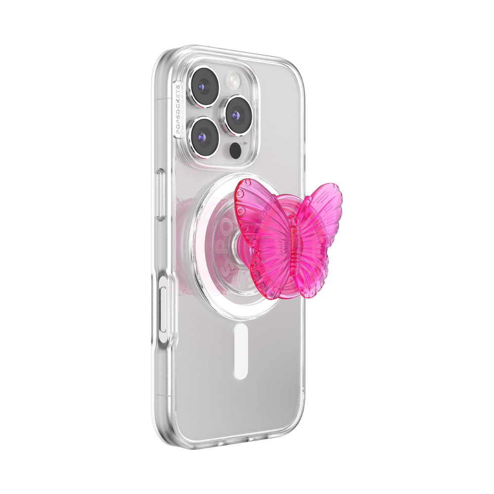 Molded Butterfly Magenta — MagSafe PopGrip - US 53575