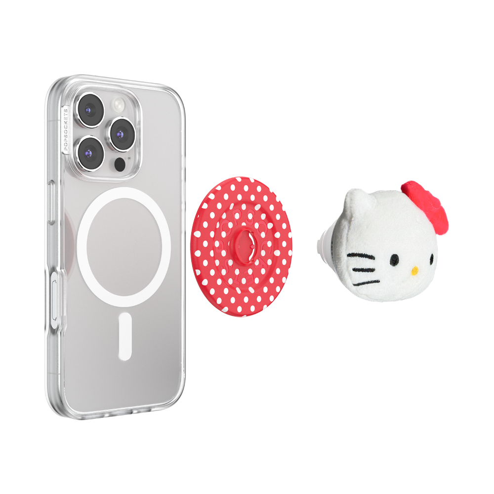 Plush Hello Kitty —  MagSafe PopGrip - US 44440