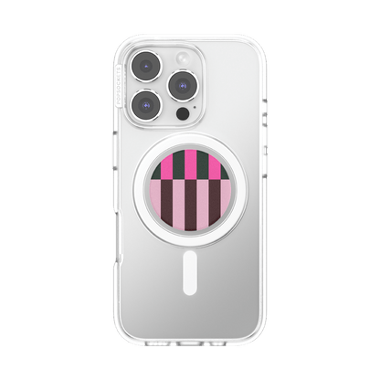 Pop of Pink Stripe — MagSafe PopGrip - US 80012