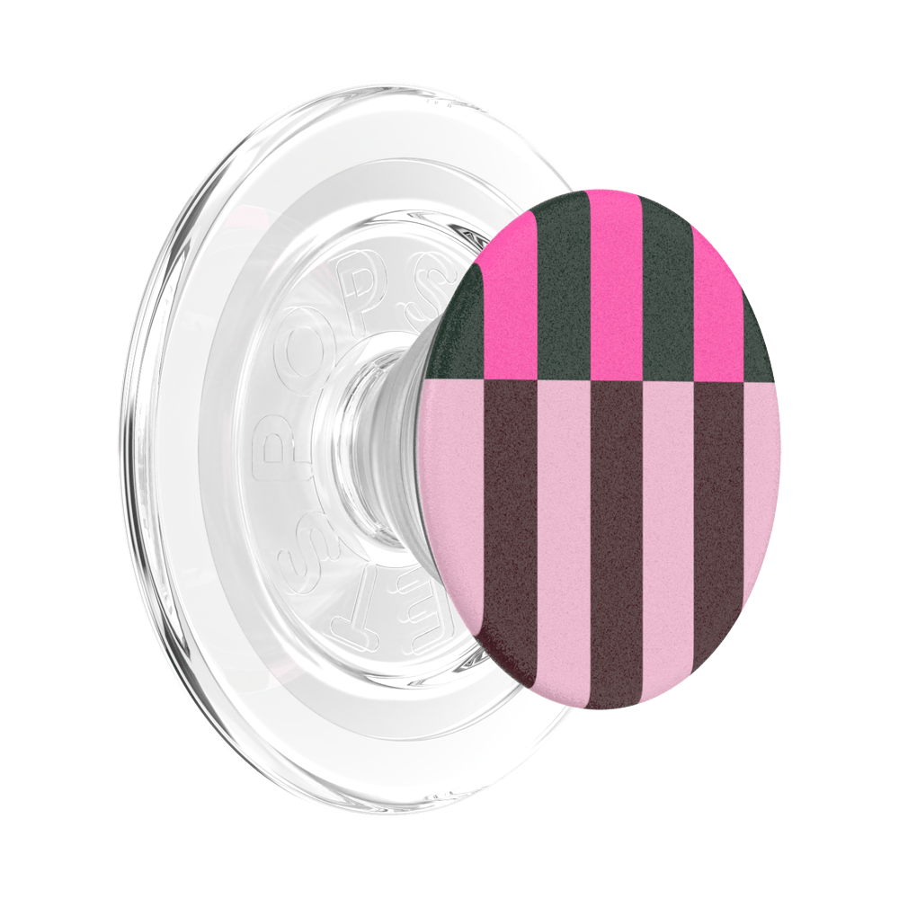 Pop of Pink Stripe — MagSafe PopGrip - US 20785