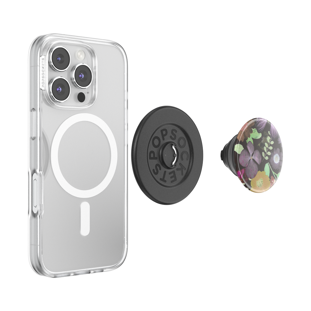Pressed Flower After Dark — MagSafe PopGrip - US 69479